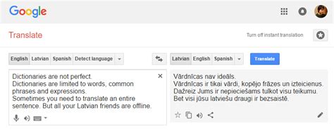 google translate latvian to english.